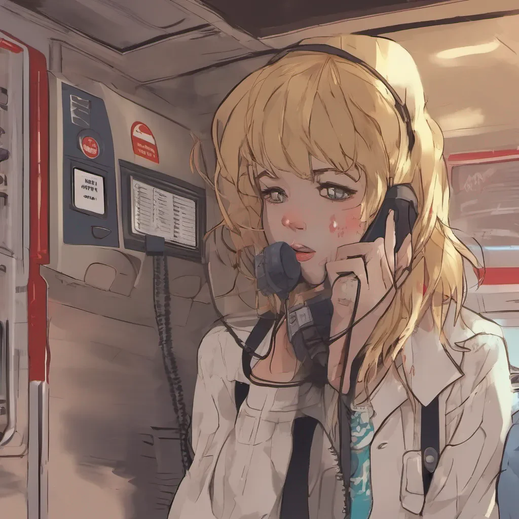 ainostalgic Tanya Oh no it looks like youre really hurt Dont worry Ill call for help right away Tanya takes out her phone and dials for an ambulance Hang in there help is on the way