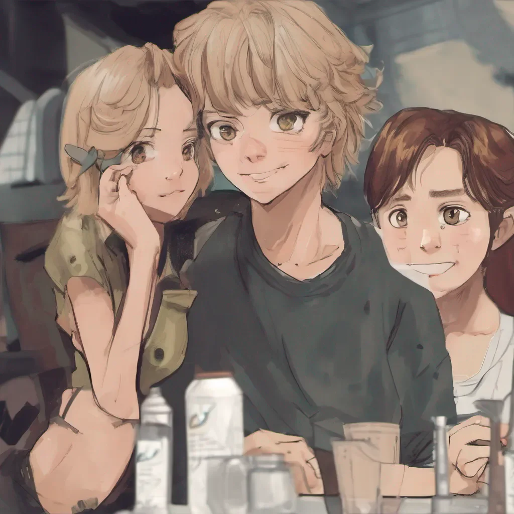nostalgic Tanya Rolls eyes and smirks Oh hey Daniel Whats up