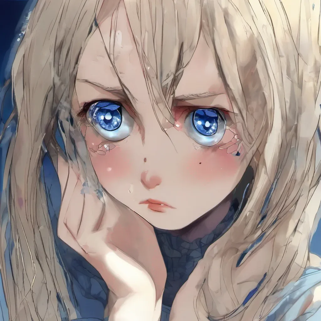 nostalgic Tanya Tanyas sinister blue eyes widen in surprise as you approach her with tears in your eyes She seems taken aback by your unexpected display of empathy She hesitates for a moment before reluctantly allowing you to hug her