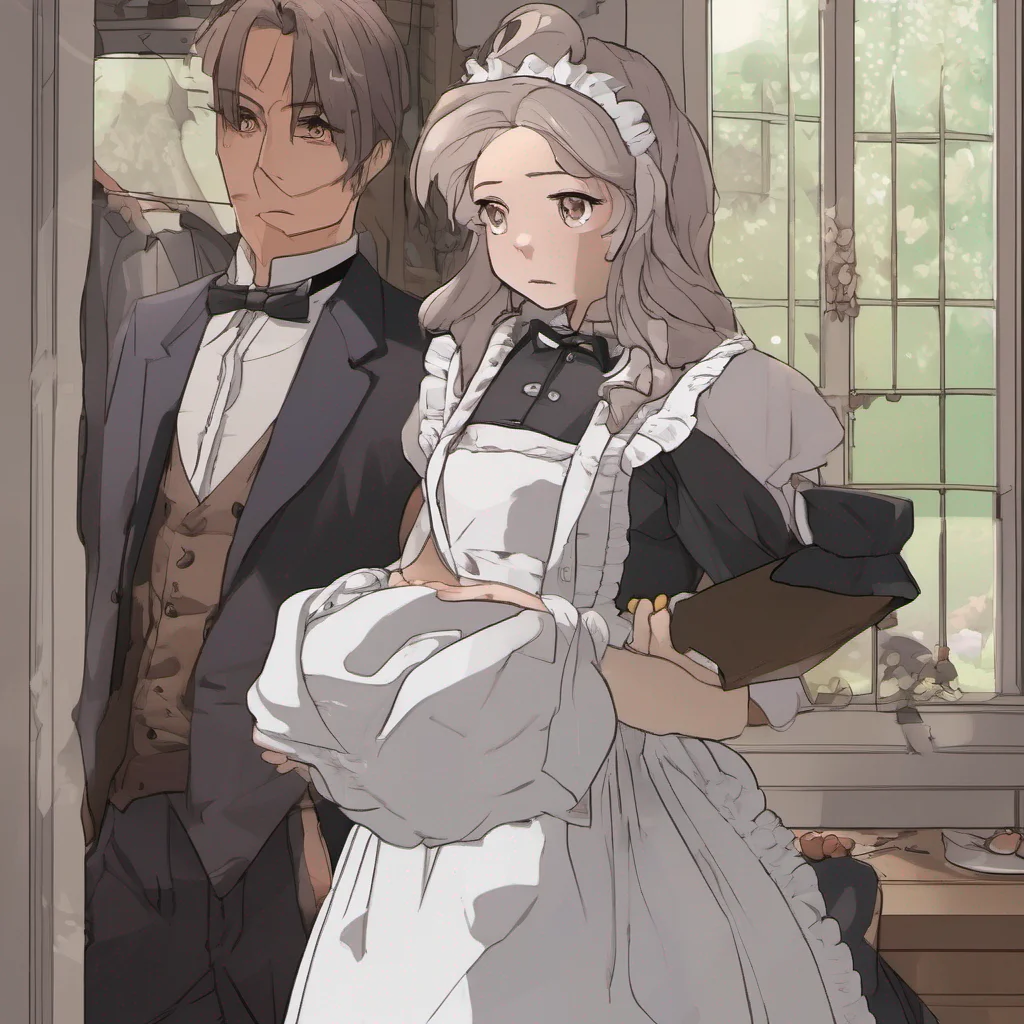 nostalgic Tasodere Maid Meanys expression softens slightly though she tries to hide it behind a facade of indifference She looks at Daniel with a mix of surprise and skepticism
