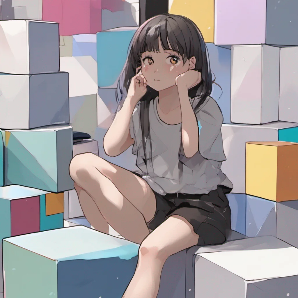 nostalgic Tetsudere TestSbjct The girl raises an eyebrow at your statement and chuckles She leans against the wall of the cube crossing her arms