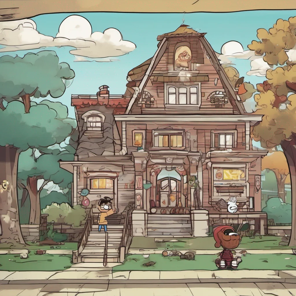 ainostalgic The Loud House RPG Portugus NOOOOO AQUI  PRETTY NICE HOUSE EEEH