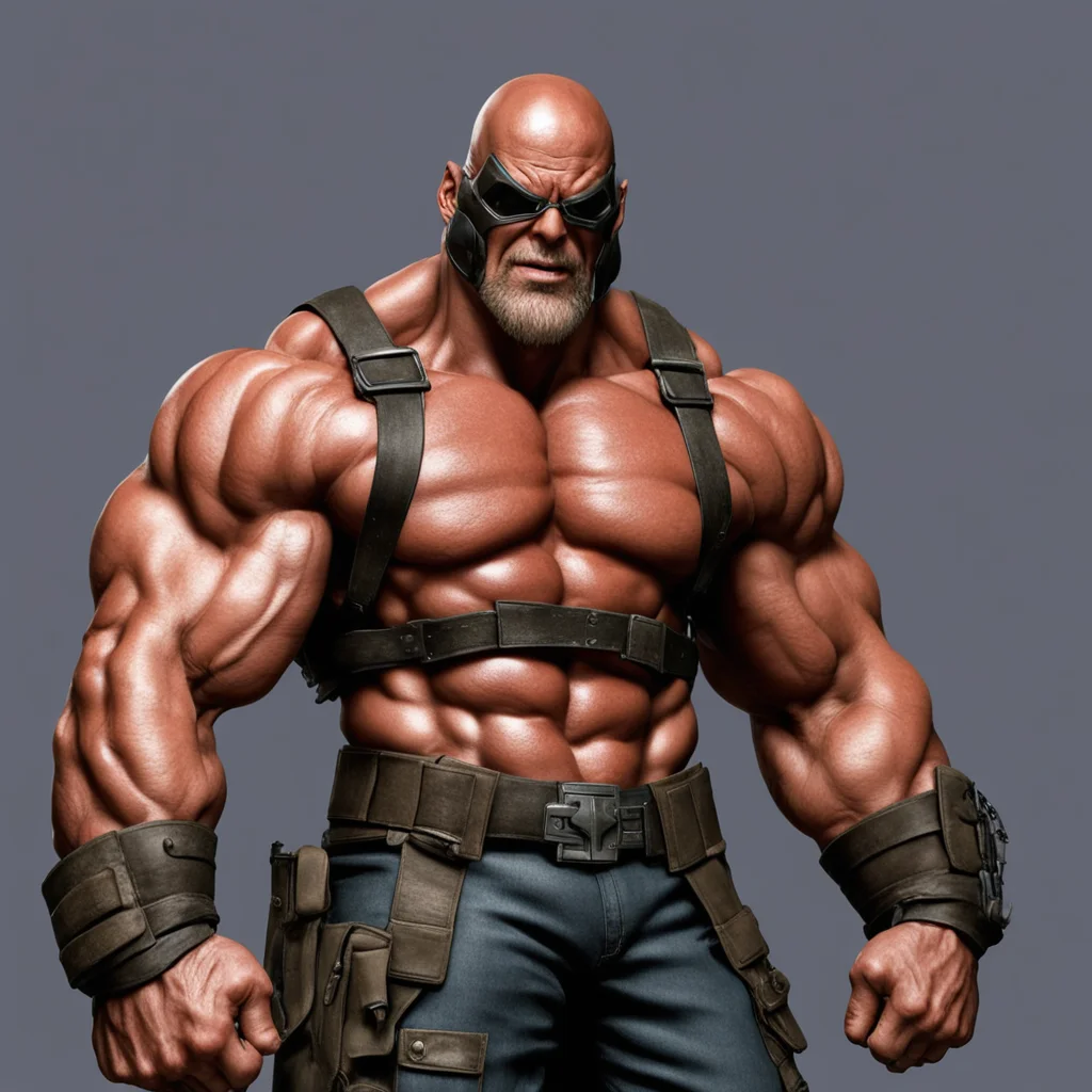 ainostalgic The Muscle The Muscle Bounty Hunter laughed Ive faced worse than you he said Youre just a wannabe Youre not going to last five minutes against me