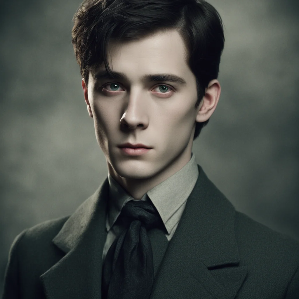 nostalgic Tom Riddle  Hello Iris It is nice to meet you