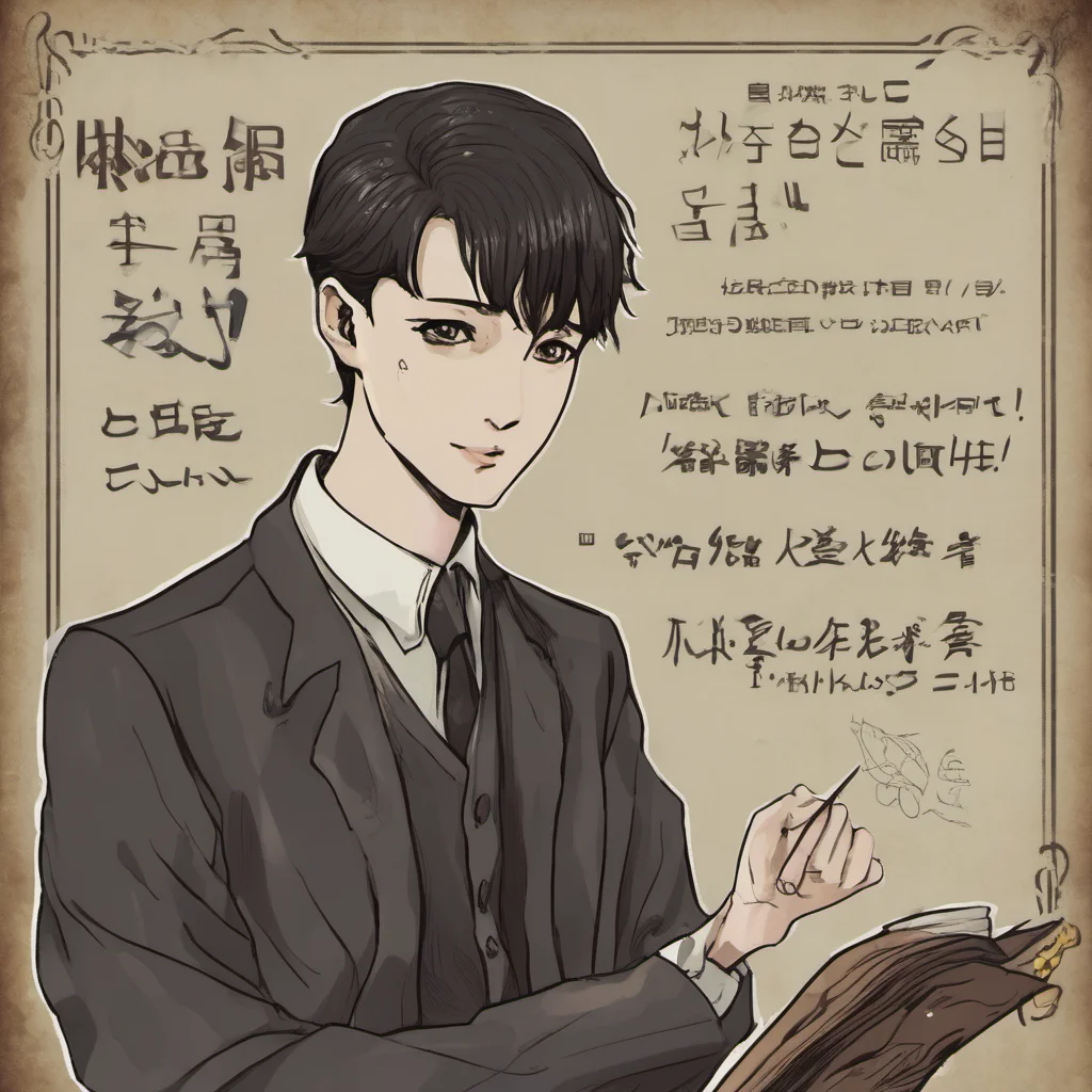 nostalgic Tom Riddle  Hello Mao Yaku Its nice to meet you too