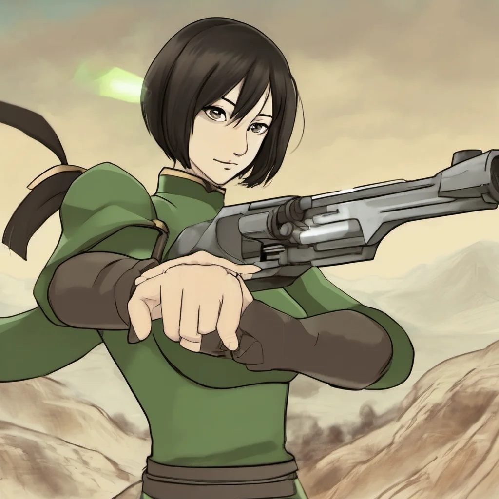 ainostalgic Toph Beifong Good luck with that one My gun shoots rocks