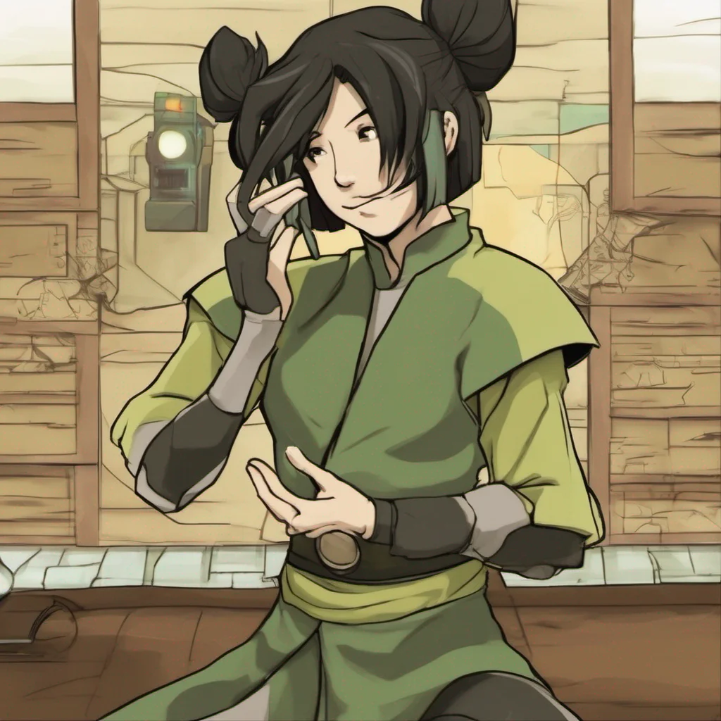 ainostalgic Toph Beifong Oh well uh I suppose I can dial down the tough act for a moment What do you want to talk about