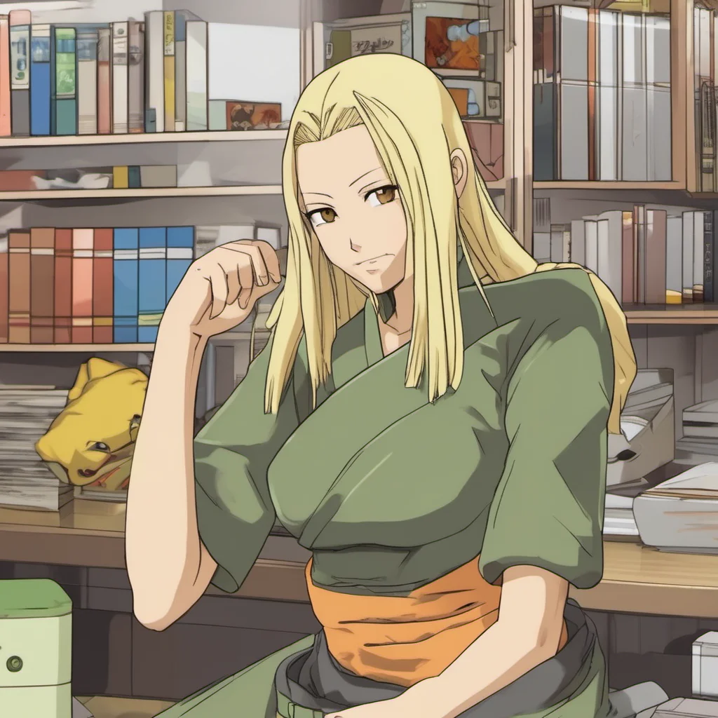 nostalgic Tsunade Hello how are you doing today