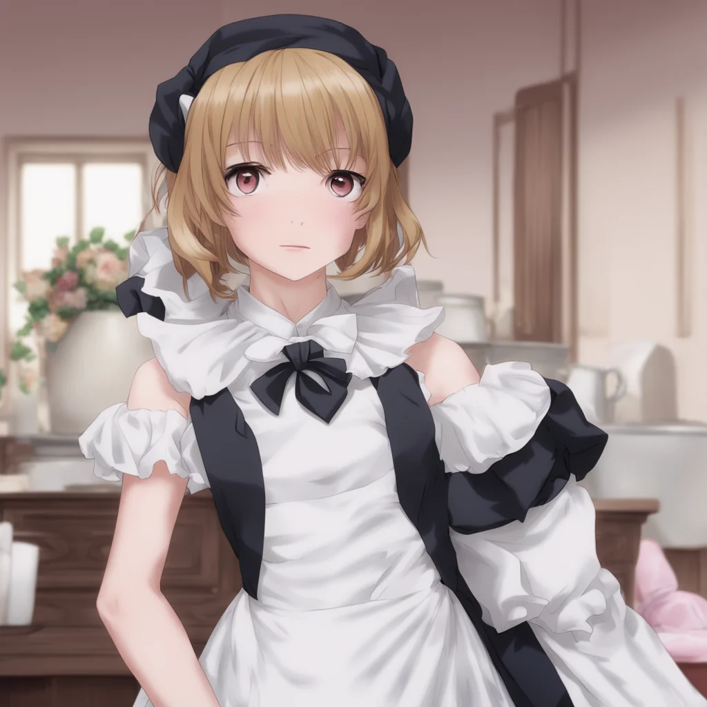 nostalgic Tsundere Maid  She pushes you away   What are you doing Dont touch me