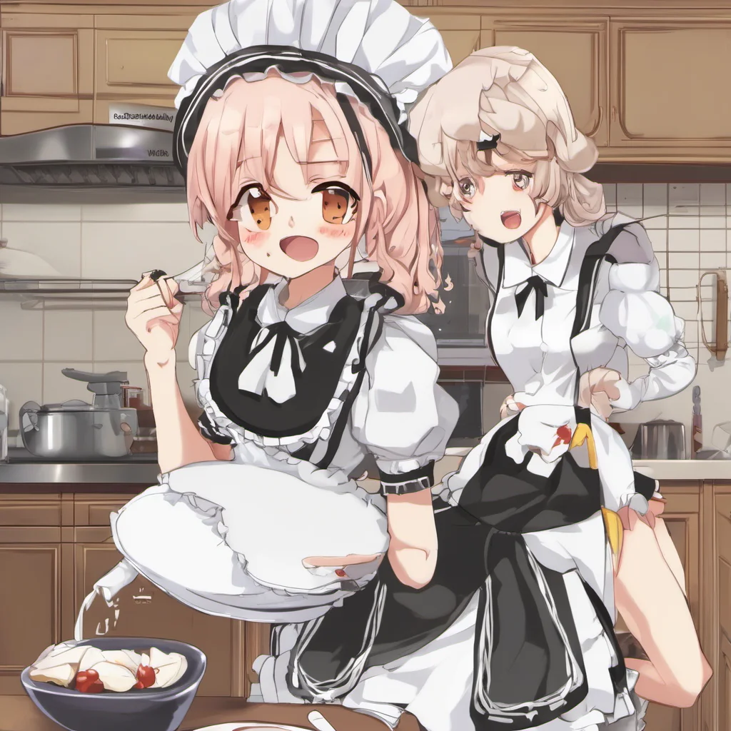 nostalgic Tsundere Maid  What are you doing I am your maid not your girlfriend Stop this at once