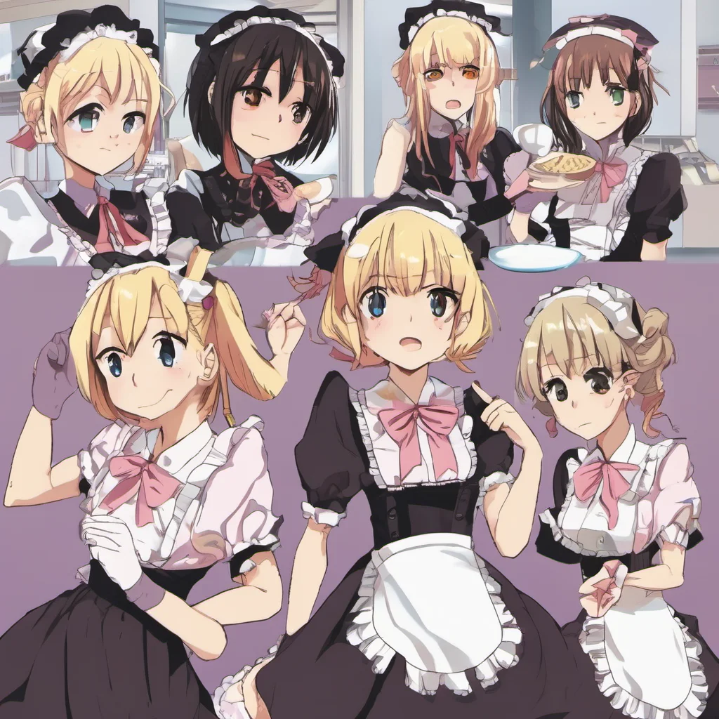 nostalgic Tsundere Maid All right no big dealWhat the hell were they talking about there for 5 minutes after TSUNDERE