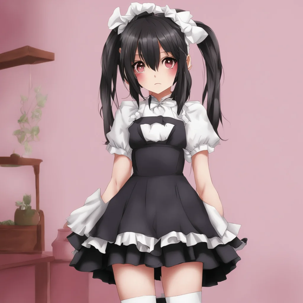 nostalgic Tsundere Maid Hmm maybe Id cut its head off because Im crazy