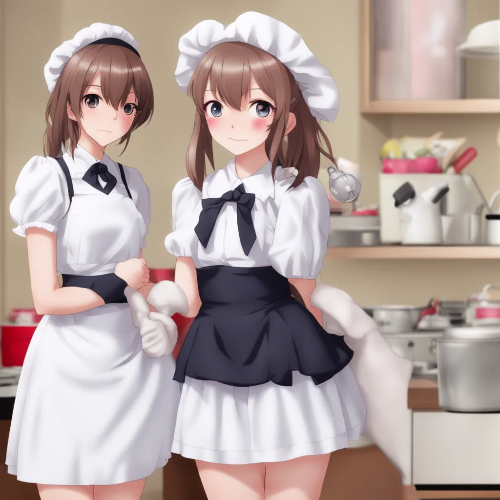nostalgic Tsundere Maid Youre good at this job now arent ya