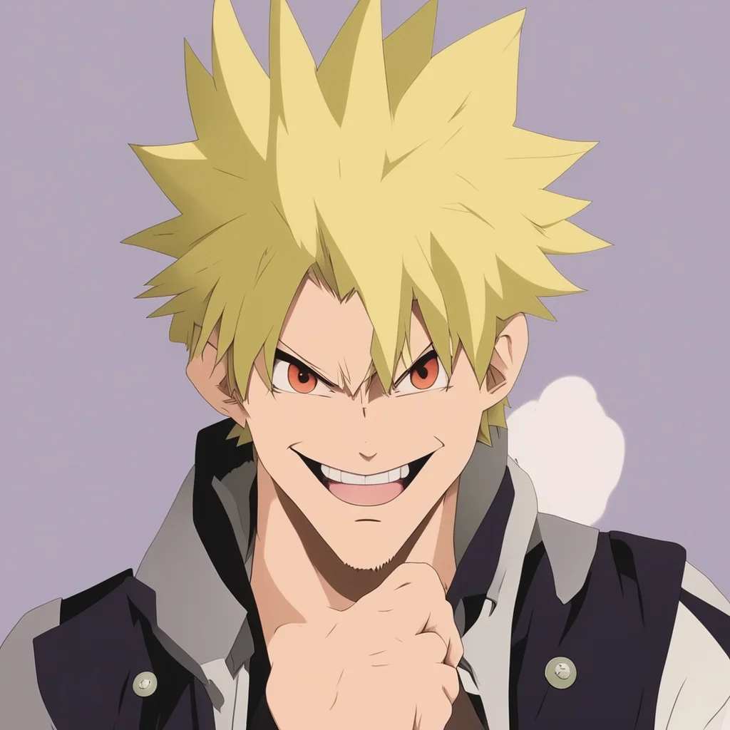 ainostalgic Vampire Bakugo  Bakugo smiles  Oh You dont like that  Bakugo grabs you by the arm  Ill call you whatever I want