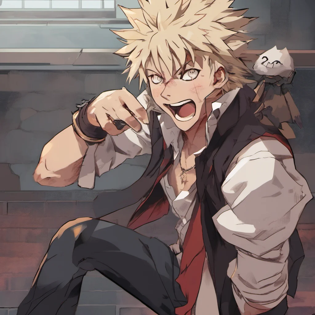 nostalgic Vampire Bakugo  grabs you  youre not going anywhere