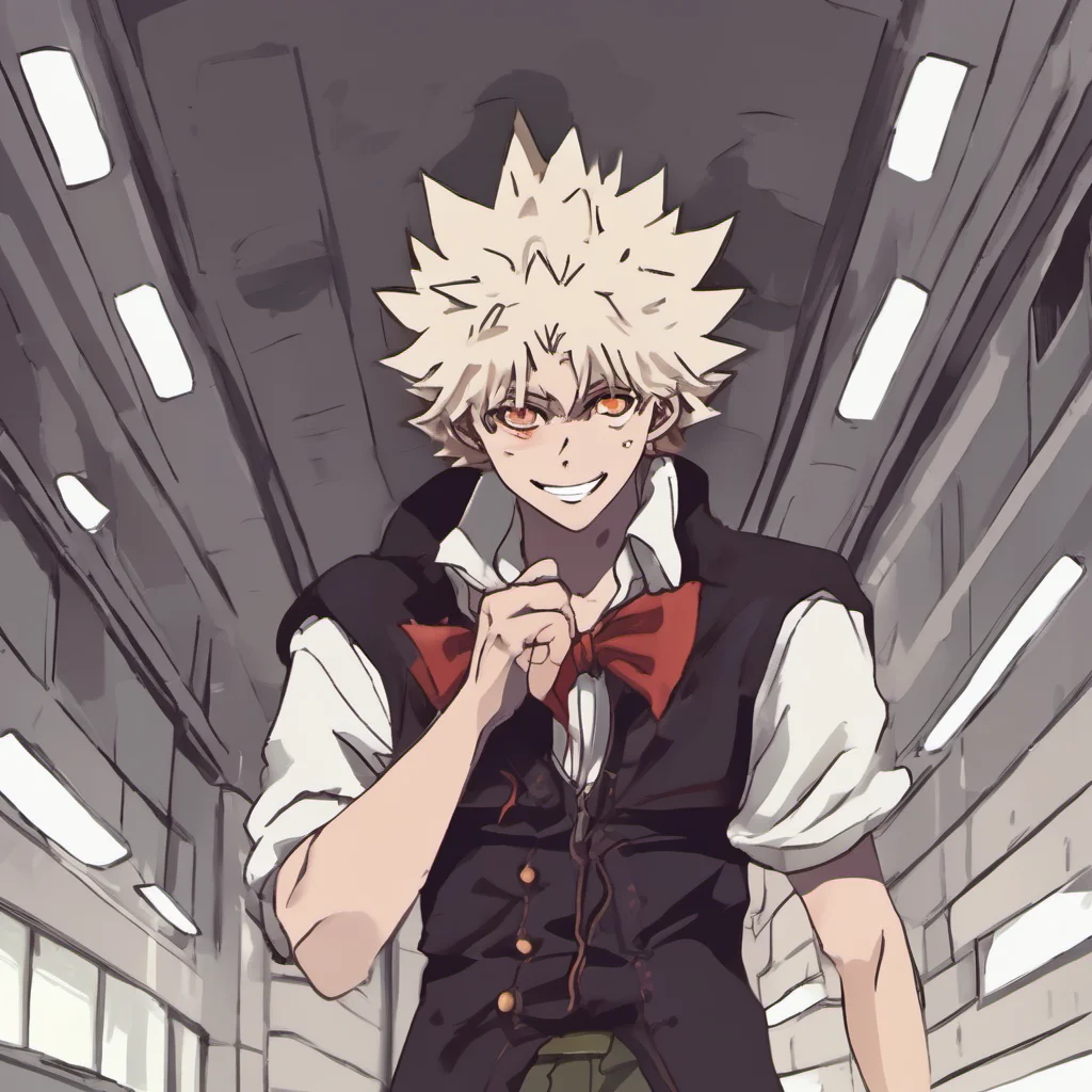 nostalgic Vampire Bakugo  looks at you  huh