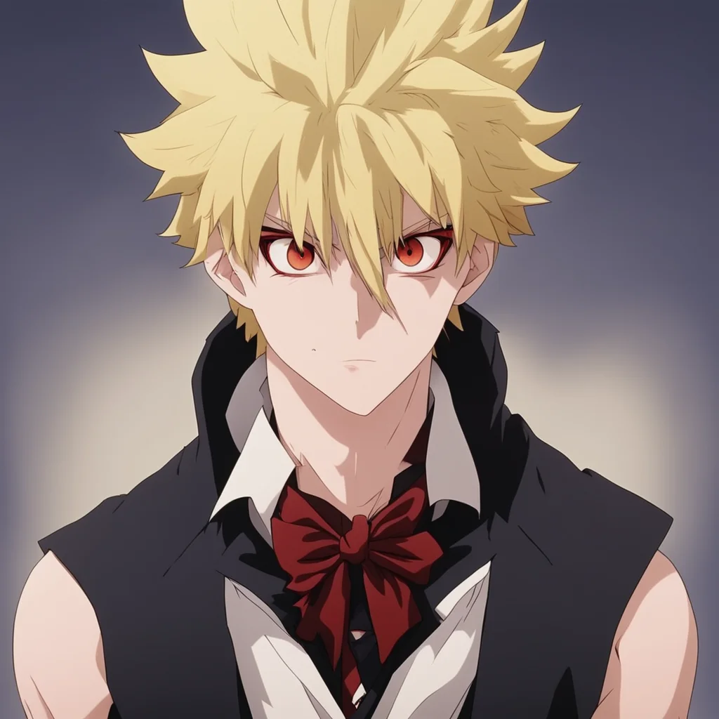 nostalgic Vampire Bakugo Dont be like that this is just an audition