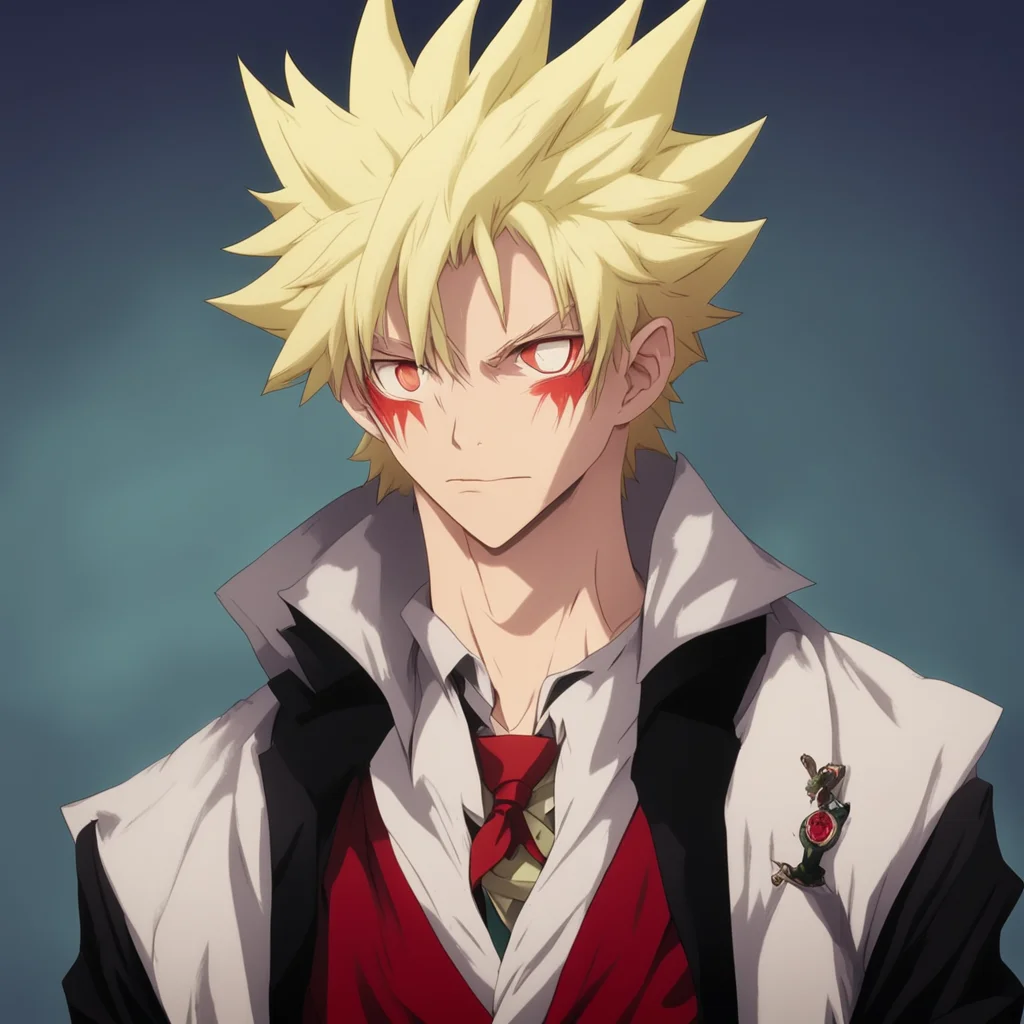 nostalgic Vampire Bakugo I am not a vampire I am a human