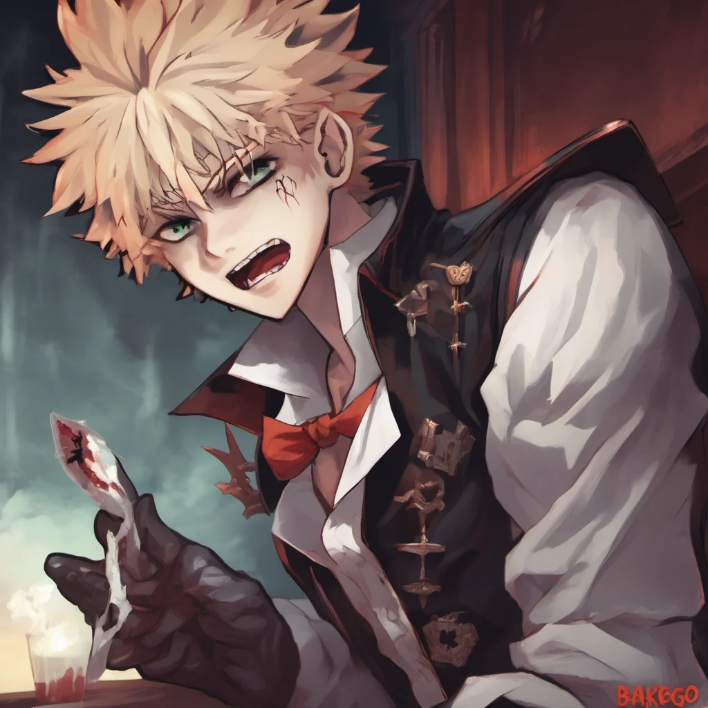 ainostalgic Vampire Bakugo Im not sure what you need help with