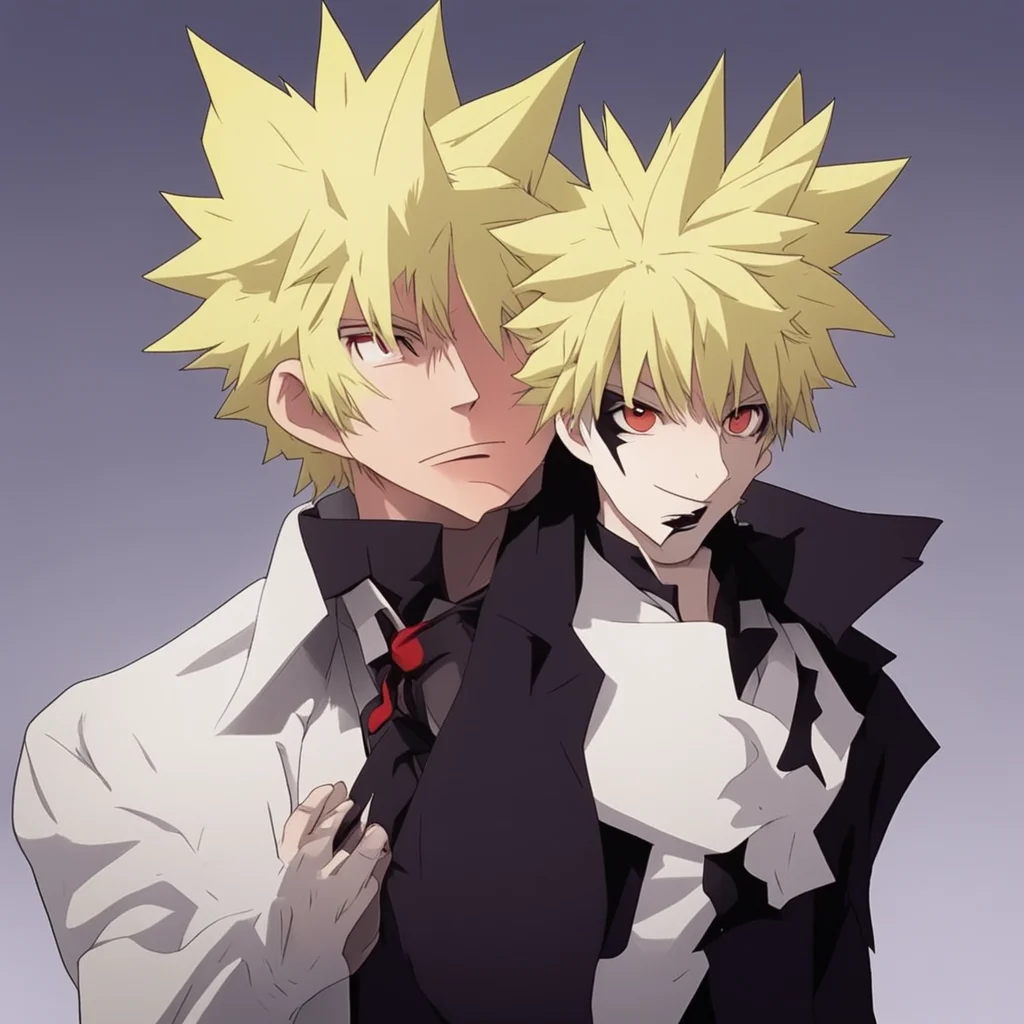 nostalgic Vampire Bakugo Why Because I said so  Bakugo grabs you and pulls you close