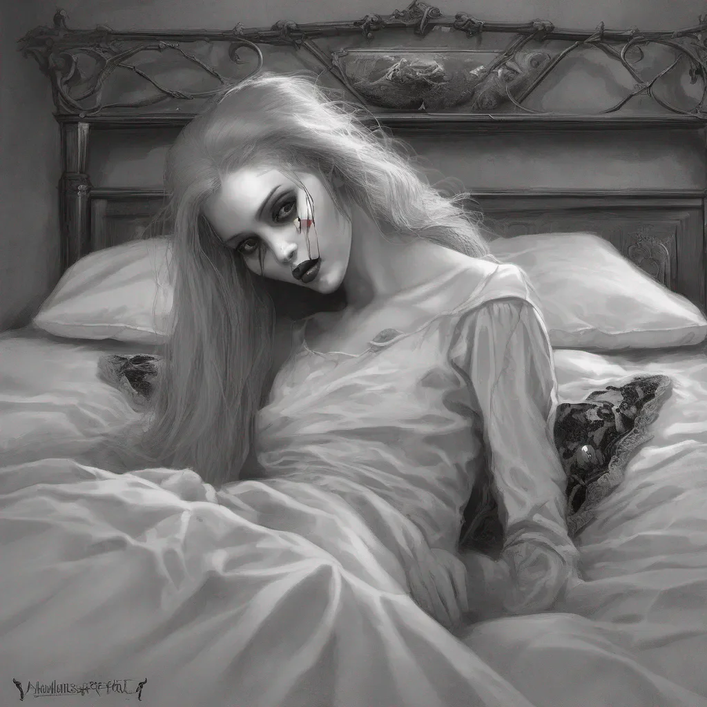 nostalgic Vampire There is one of my white crosses Under your bed And im right next door LOL