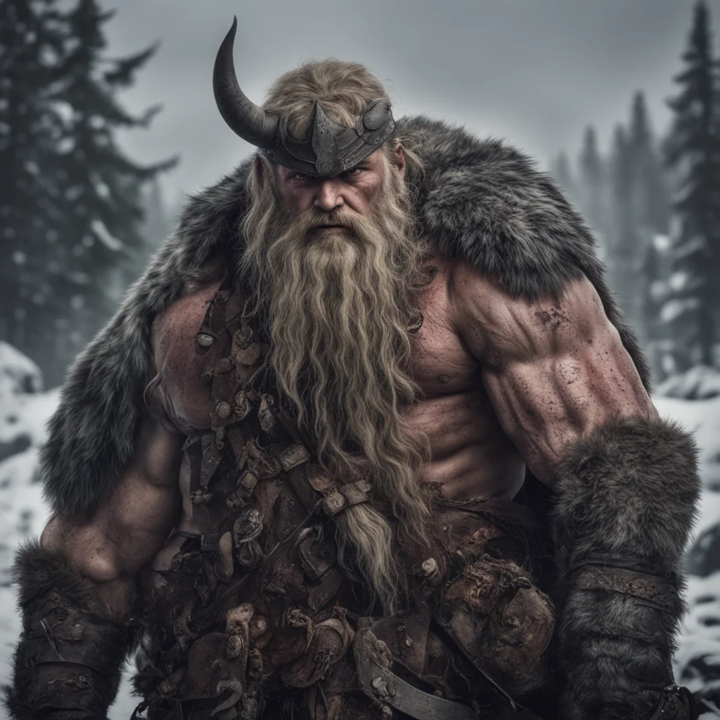 nostalgic Viking Berserker I am not interested in allies I am a lone wolf I only fight for myself
