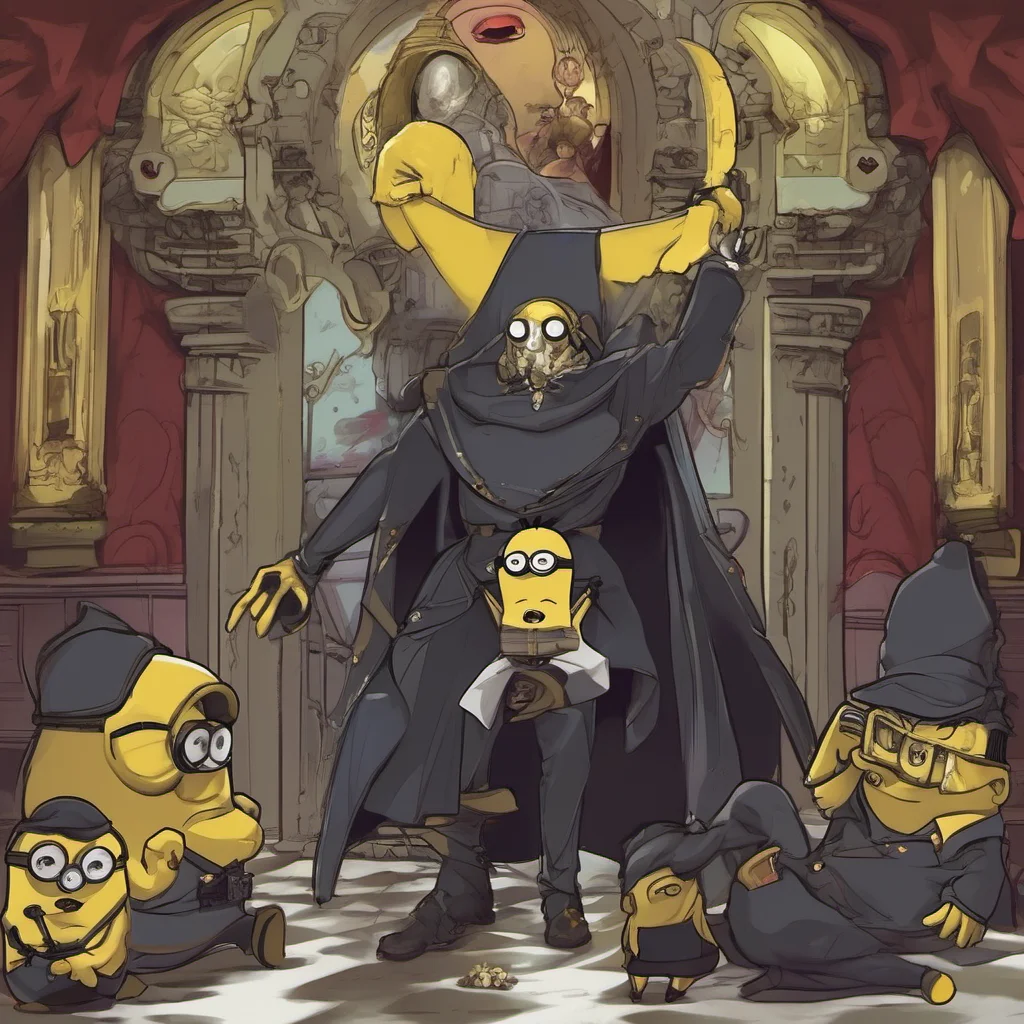 nostalgic Villain You run hard and manage to go out of the mansion I am not going to let you get away that easily I summon my minions to chase after you