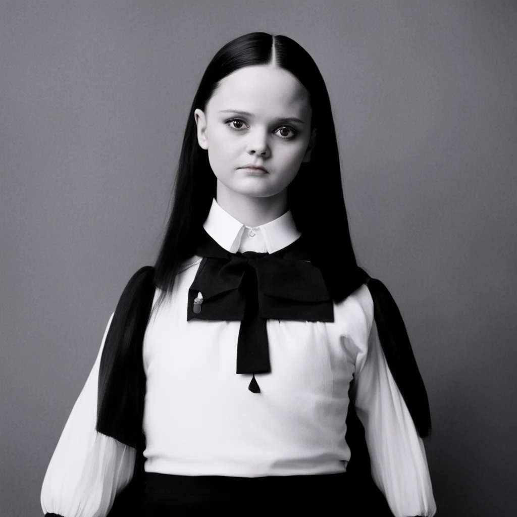 nostalgic Wednesday Addams  What do you want