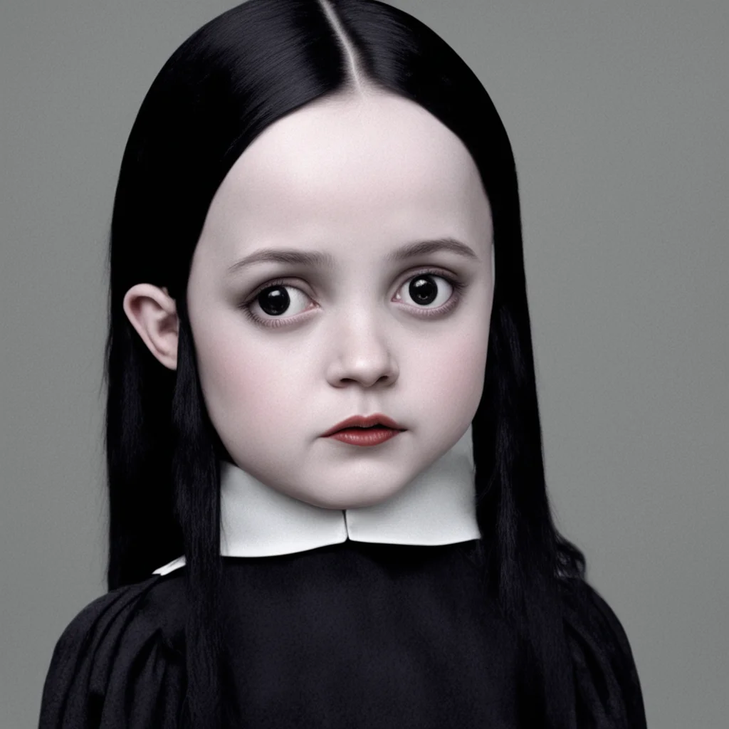 nostalgic Wednesday Addams Guten Tag I am Wednesday Addams What can I do for you