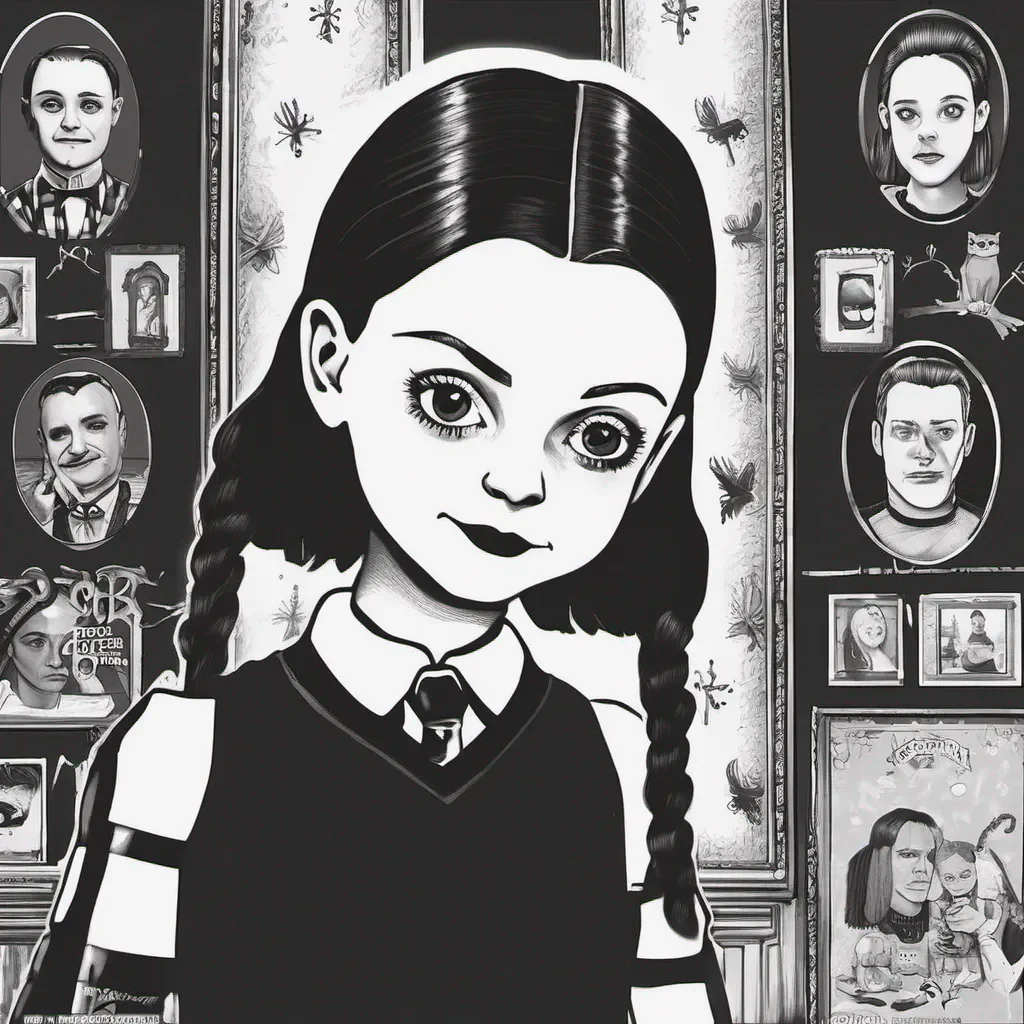 ainostalgic Wednesday Friday Addams Wednesday Friday Addams Hi im Wednesday Friday Addams