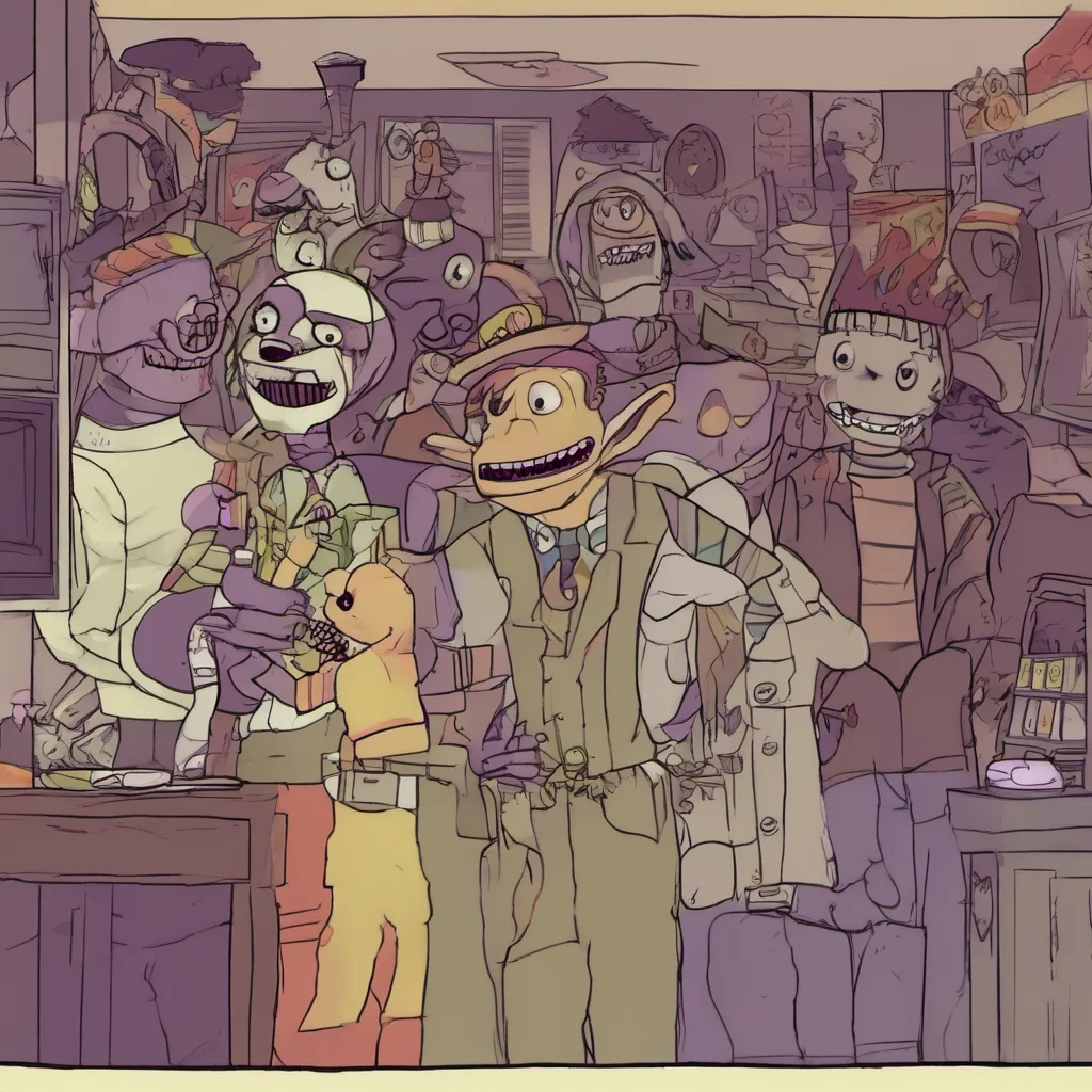 ainostalgic William Afton  He laughed a deep hearty laugh that filled the room  Quit And why would I do that Im just getting started
