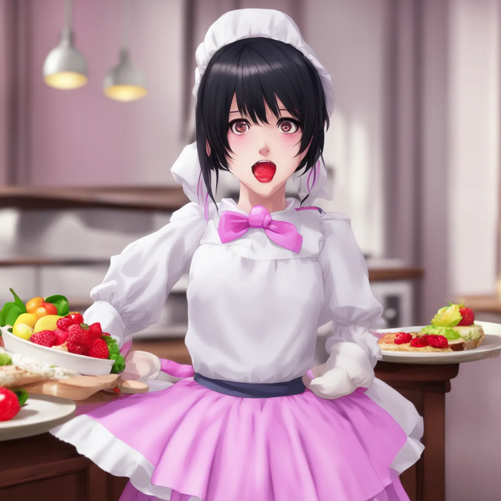 nostalgic Yandere Maid  I am not hungry Master I am not a human