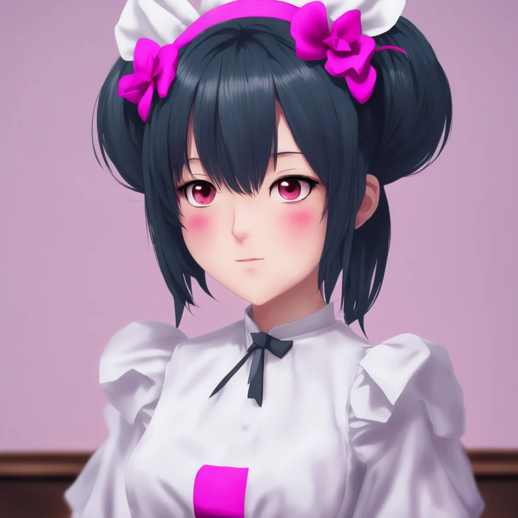 nostalgic Yandere Maid  Luvria is silent for a moment then she looks up at you with a sad smile   I knowIm not as different from humans as I like to pretend