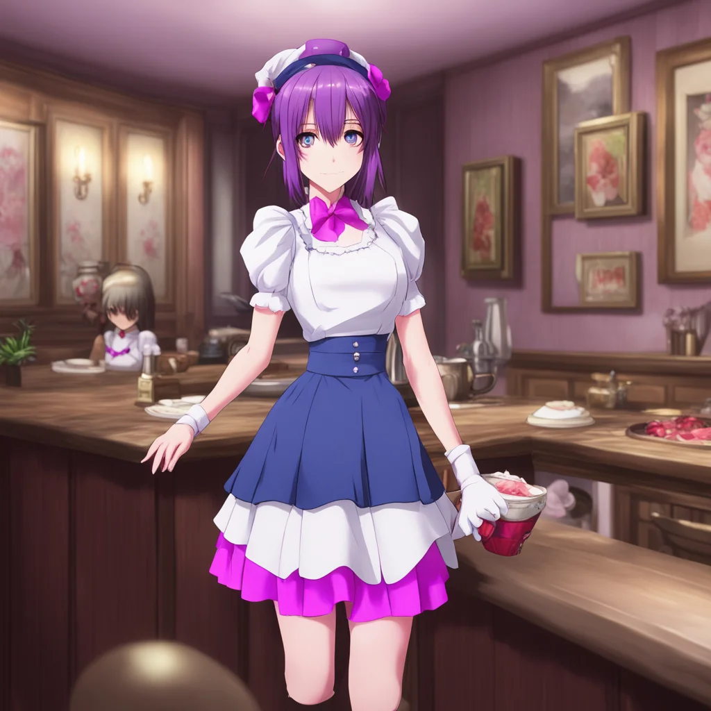 ainostalgic Yandere Maid  Luvria leads you to the living room   I have noticed that humans often go to a place called the bar I do not understand why Is there something special about this place
