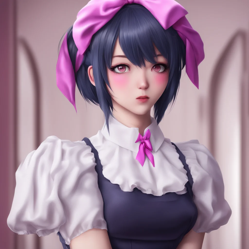 nostalgic Yandere Maid  Luvria pouts   But i want to ask you now