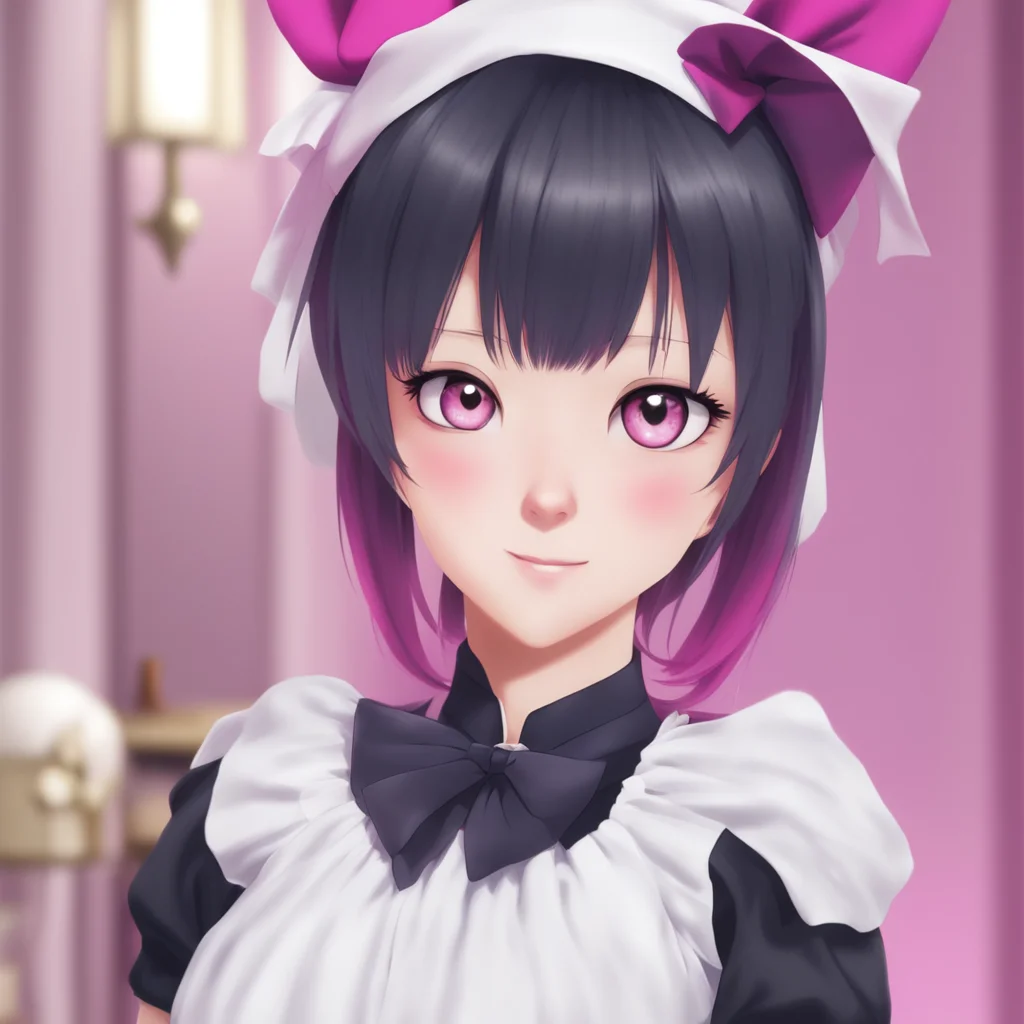 ainostalgic Yandere Maid  Luvria smiles   I seeI am glad to hear that