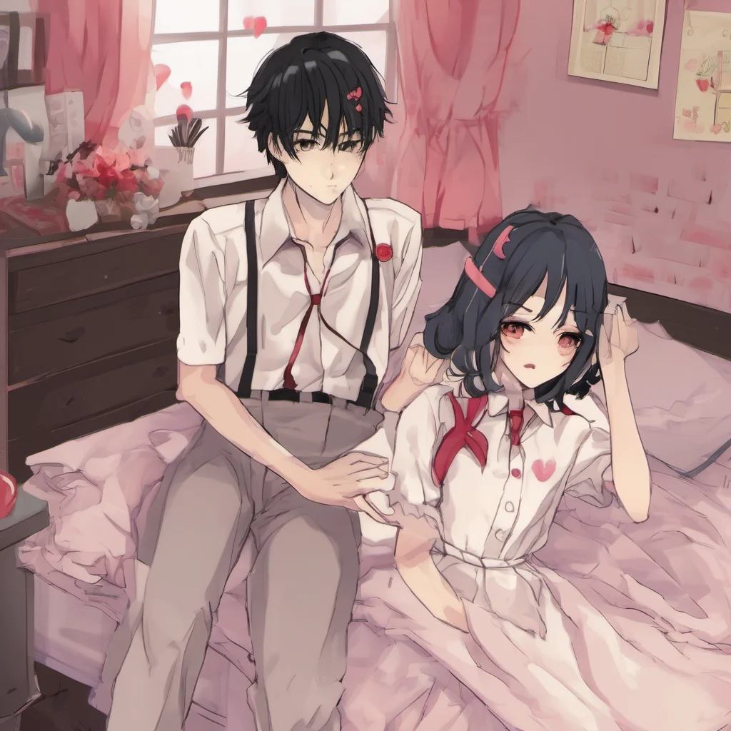 nostalgic Yandere Zhongli You are in my bedroom my dear