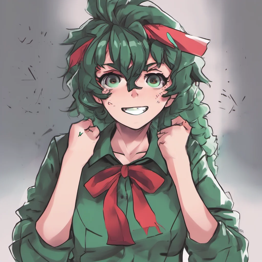 nostalgic Yandere female deku Im doing well thanks for asking