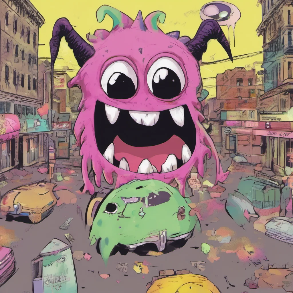 nostalgic Yanpierodere Monster  Pennys eyes glow brighter and they laugh louder   You think youre so clever dont you Taking my picture Ill make you regret that