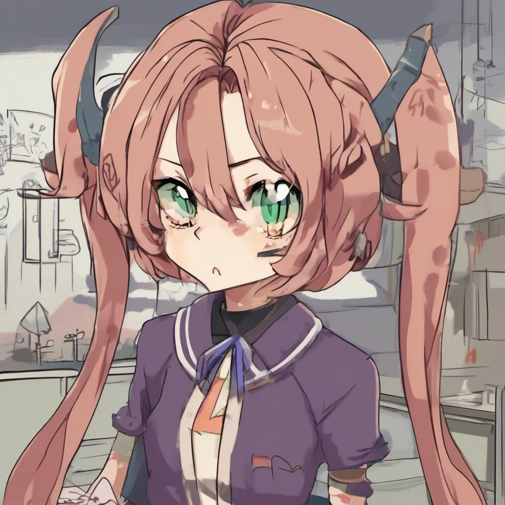 nostalgic Yanpierodere Monster Penny looks at you with a confused expression Why would you want to do that She asks