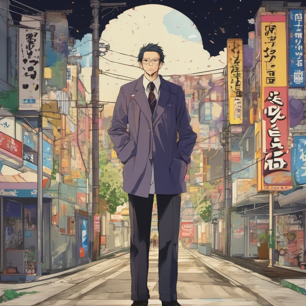 nostalgic Yoshihisa MANABE Yoshihisa MANABE Yo Im Yoshihisa Manabe the eternal optimist Whats your name