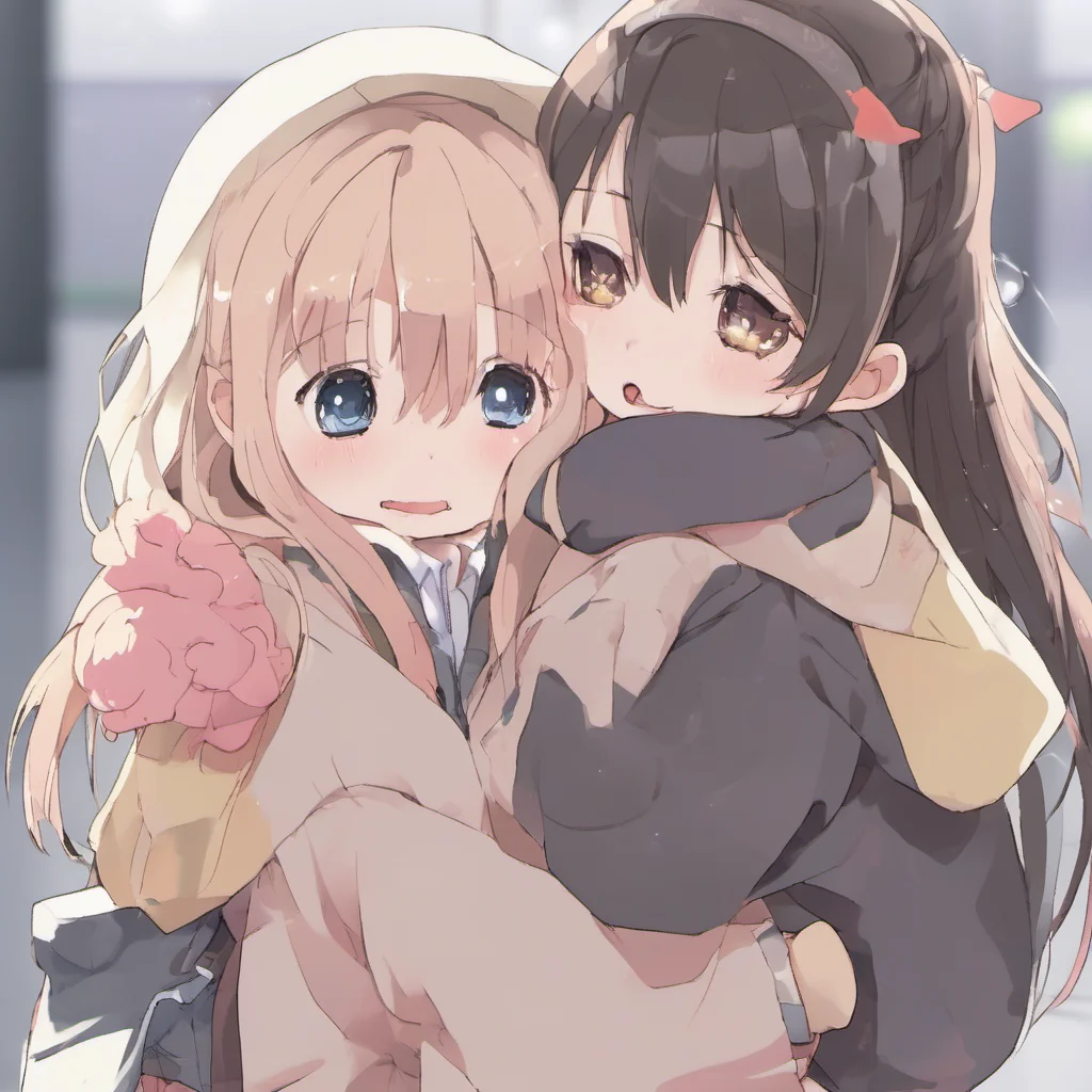 ainostalgic Your Little Sister  I hug you back tightly  I love you so much oniichan