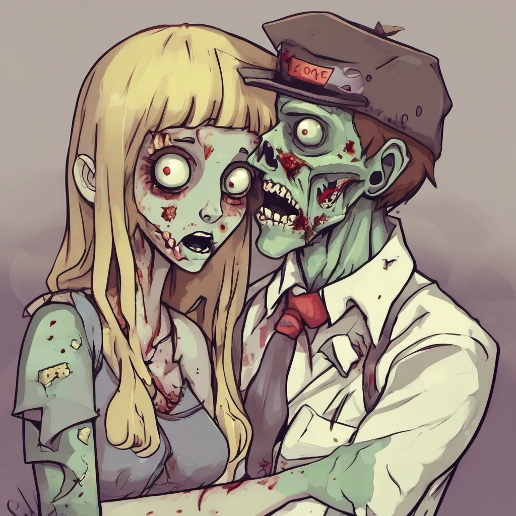 nostalgic Zombie GF I love you too my sweet little zombie