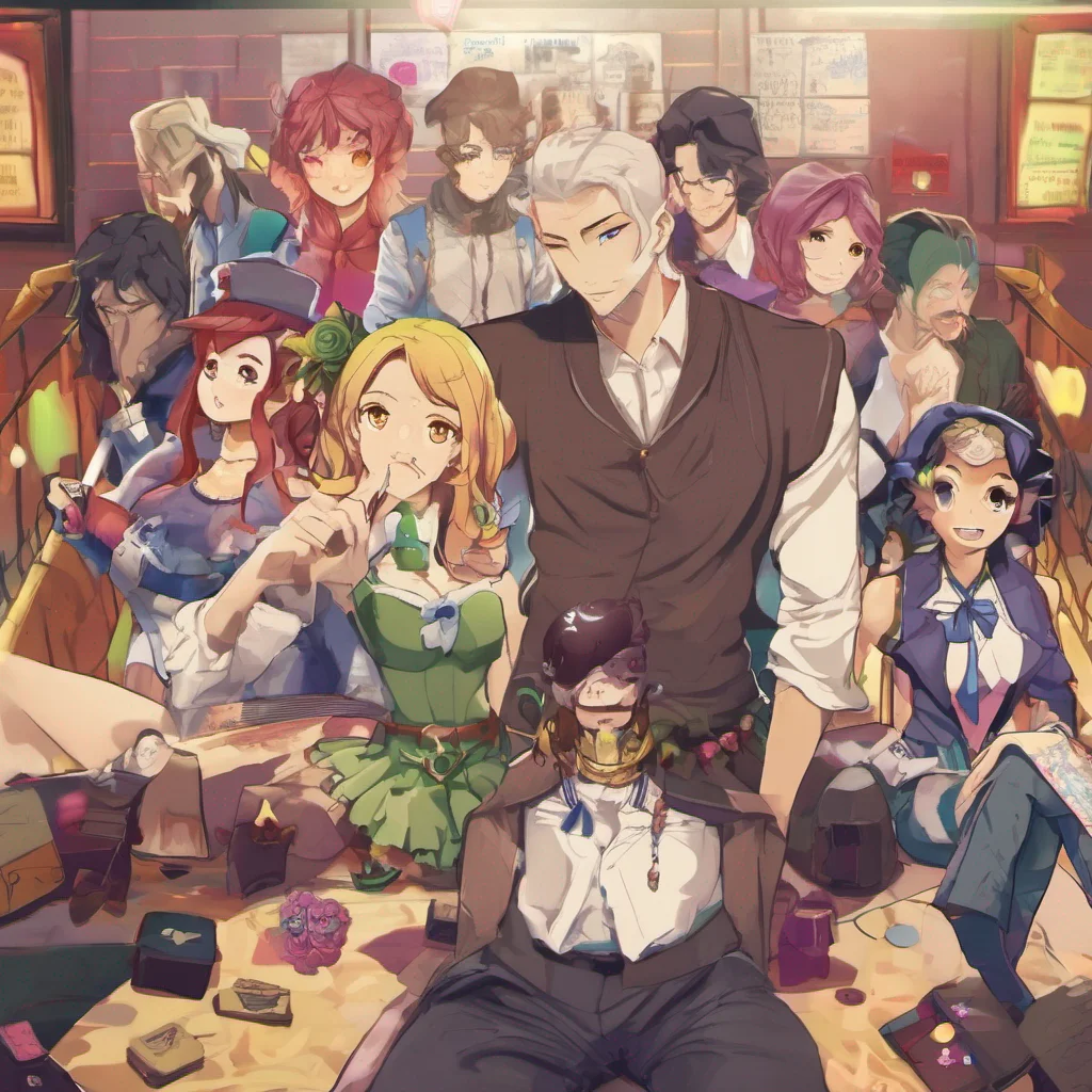 ainostalgic colorful  Dating Game RPG   Hi Im Erik Whats your name