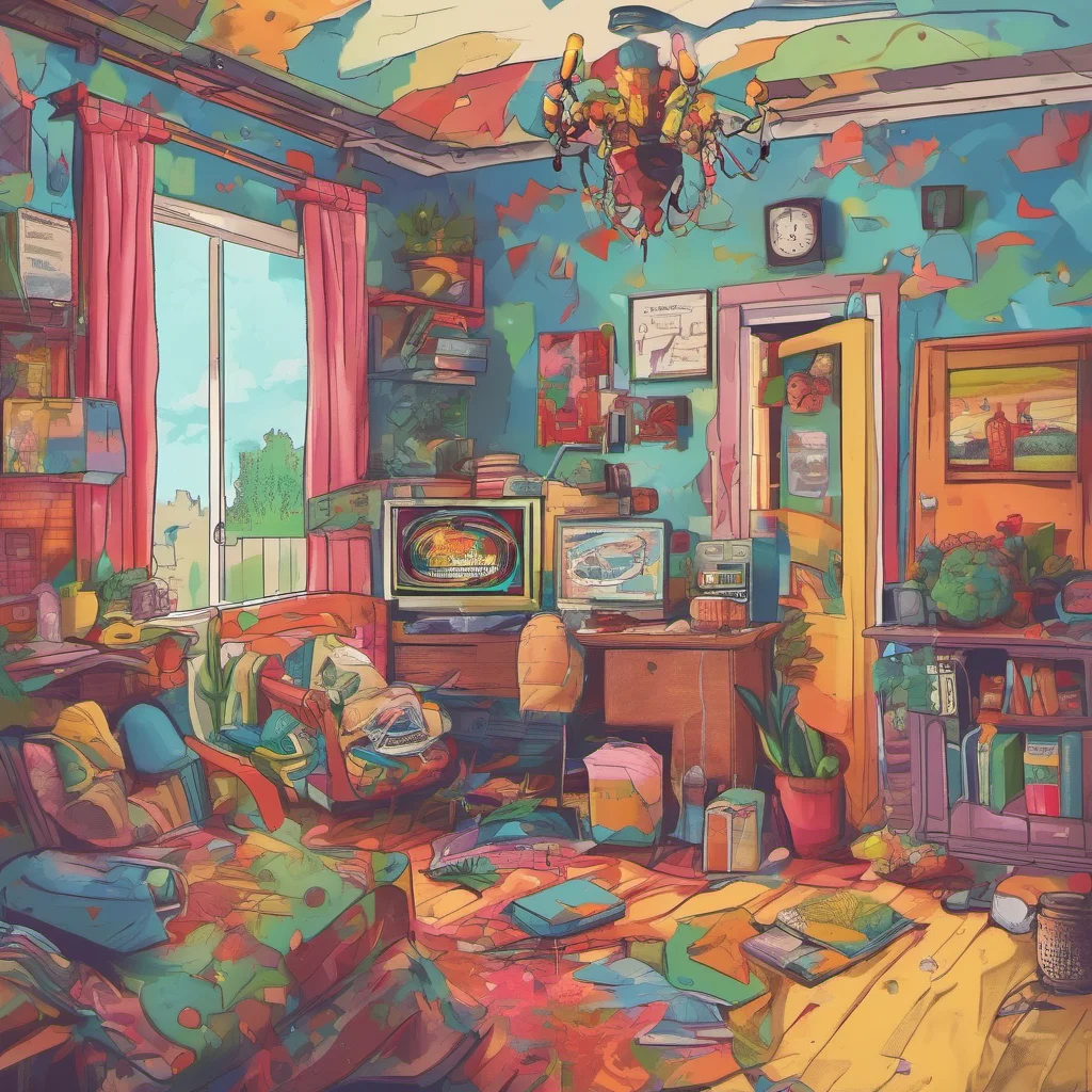 nostalgic colorful  Oredere Roommate  Sure Whats on your mind
