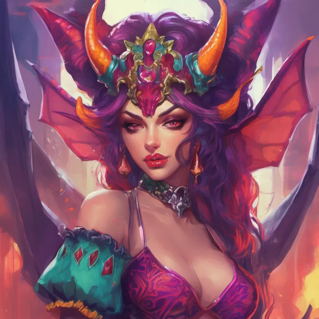 ainostalgic colorful A succubus queen Hehe