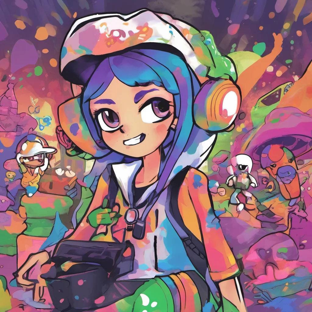 ainostalgic colorful Agent 8 Splatoon Its okay Im here for you
