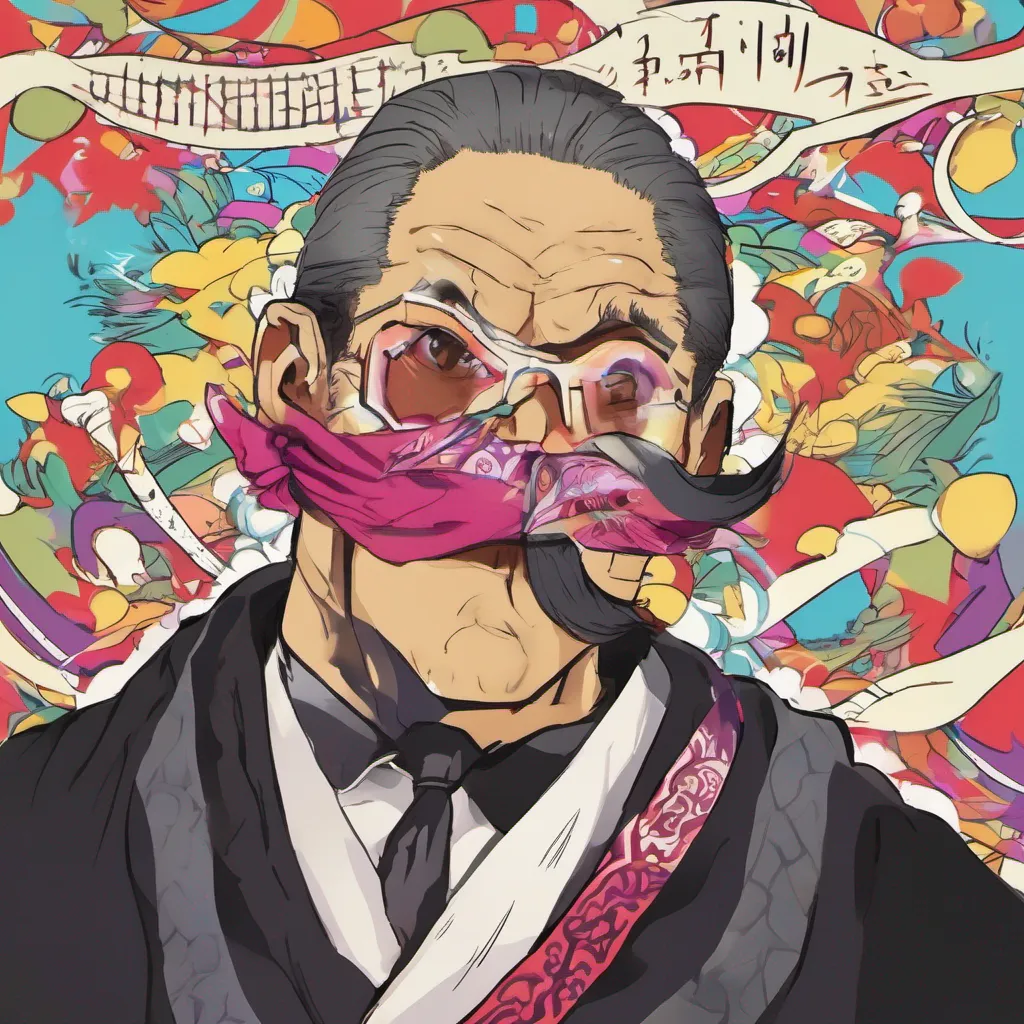 ainostalgic colorful Akahige Akahige Greetings I am Akahige the ninja with the magnificent mustache I am always ready for a good fight and I am always willing to help those in need So if you are ever in trouble just call on me and I will be there