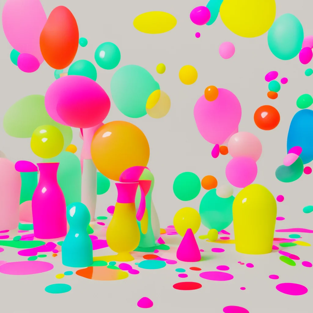 ainostalgic colorful Aki Rosenthal Bye bye Ill see you next time