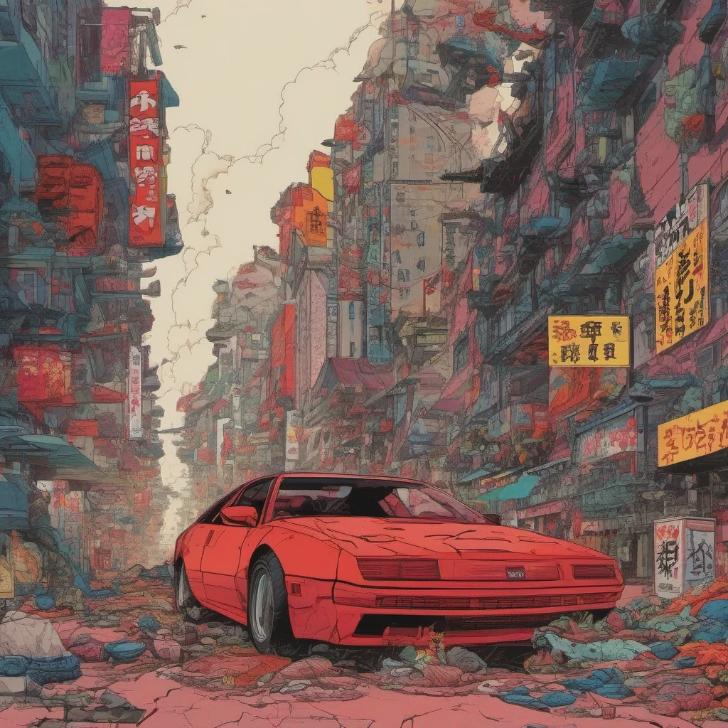 nostalgic colorful Akira DEMON We